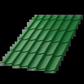 Металлочерепица МП Монтеррей NormanMP RAL6002 Зеленый лист