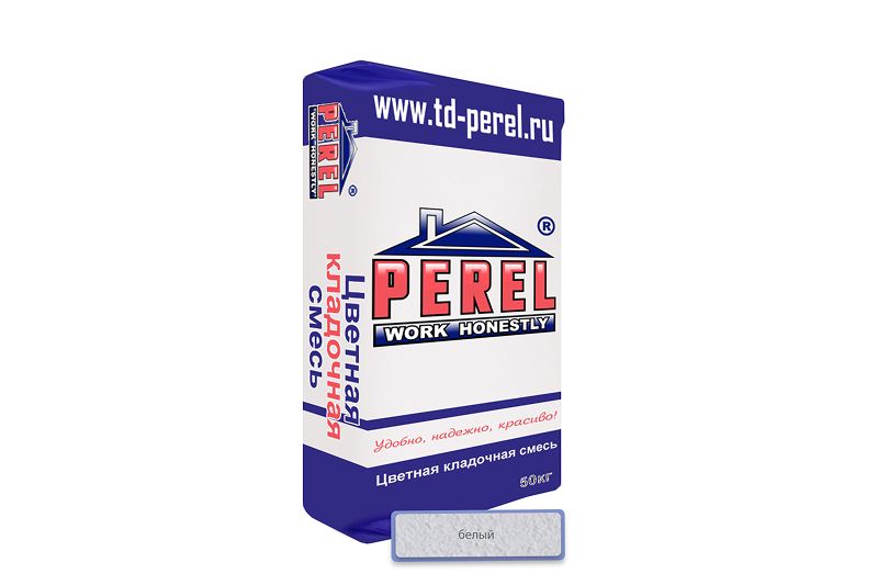 "Perel SL "цветные кладочные растворы 0005 белая