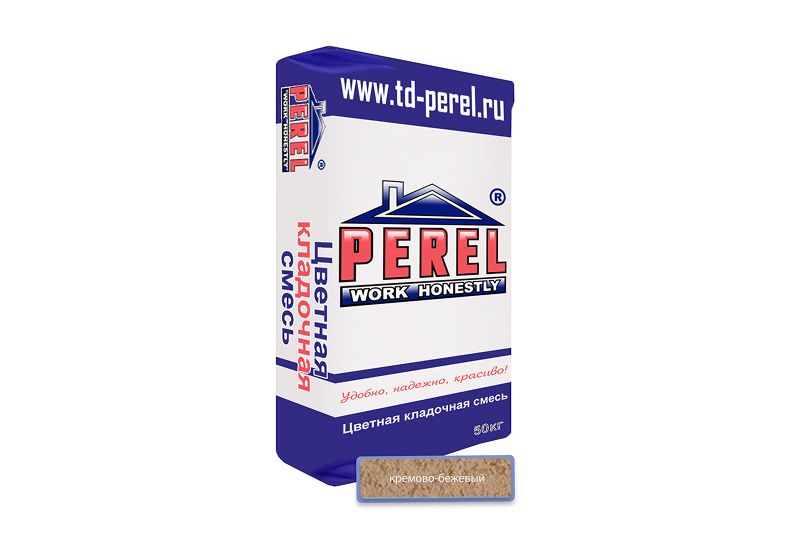 «Perel VL», применяются для кладки кирпича с водопоглощением от 5 до 17 %. (ручная формовка)0225 кремово-бежевая