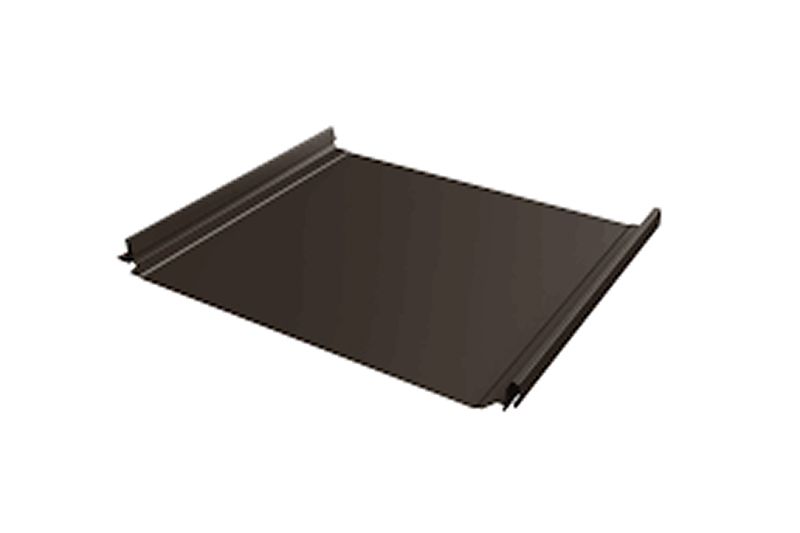 Кликфальц Grand Line 0,5 PurPro Matt 275 с пленкой на замках RR 32 темно-коричневый