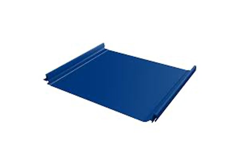 Кликфальц Grand Line 0,45 PE с пленкой на замках RAL 5002 ультрамариново-синий