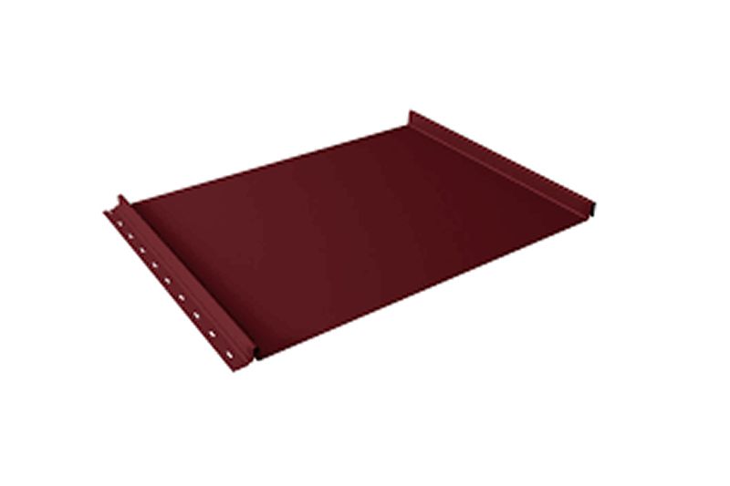 Кликфальц Line Grand Line 0,5 GreenCoat Pural BT, matt с пленкой на замках RR2H3 (RAL 7016 антрацитово-серый)