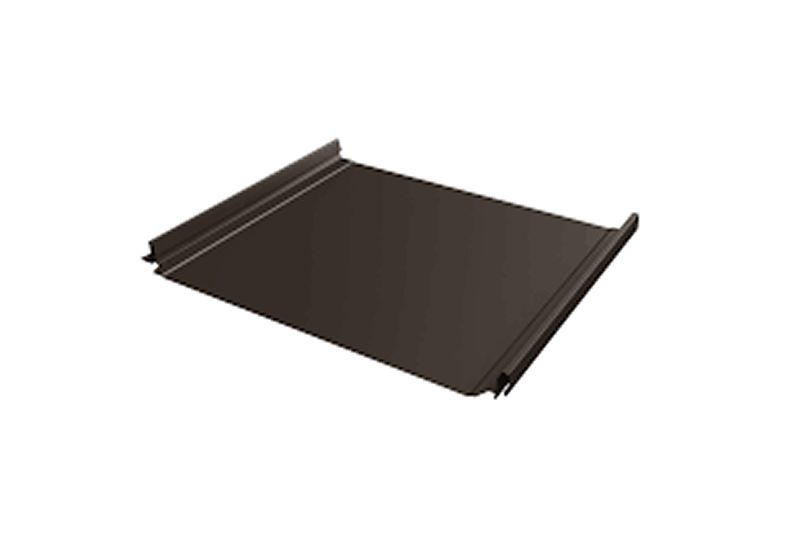 Кликфальц Line Grand Line 0,5 PurPro с пленкой на замках RAL 7024 мокрый асфальт