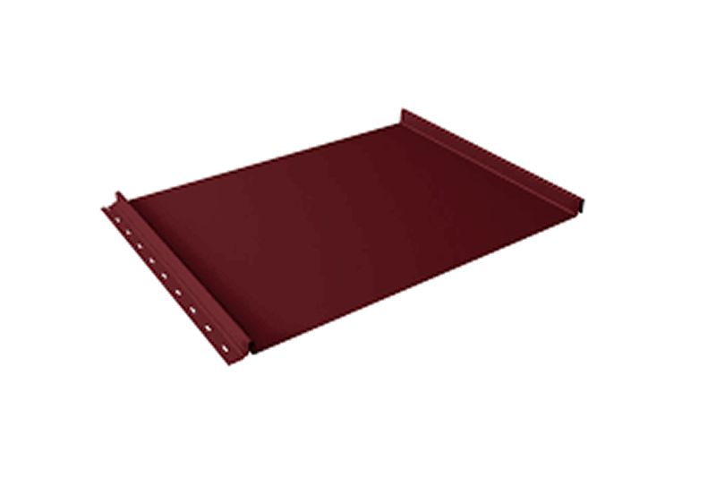 Кликфальц Line Grand Line 0,5 PurPro с пленкой на замках RAL 8017 шоколад