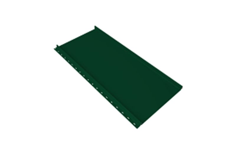 Кликфальц mini Grand Line 0,5 Satin Matt с пленкой на замках RAL 6005 зеленый мох