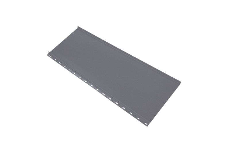 Кликфальц mini Grand Line 0,45 PE с пленкой на замках RAL 7024 мокрый асфальт