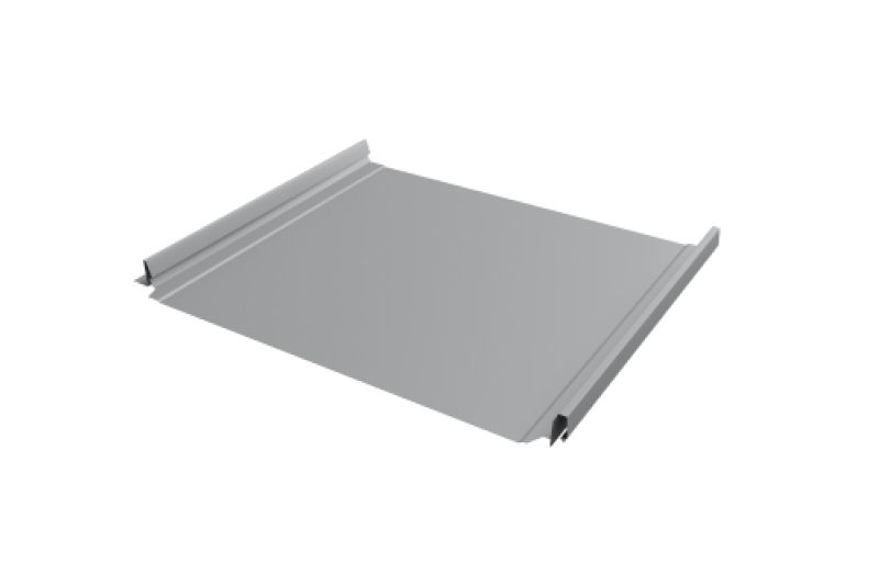 Кликфальц Pro Grand Line 0,45 PE с пленкой на замках RAL 7004 сигнальный серый