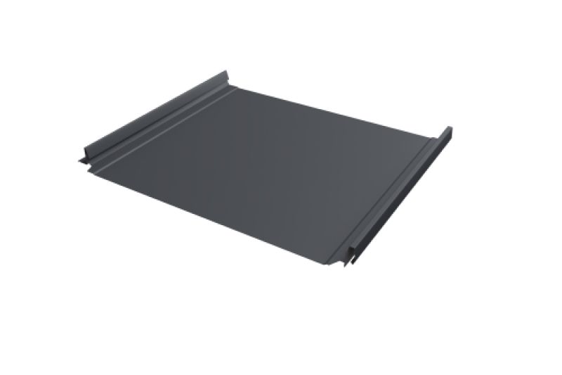 Кликфальц Pro Line Grand Line 0,5 Drap с пленкой на замках RAL 7024 мокрый асфальт