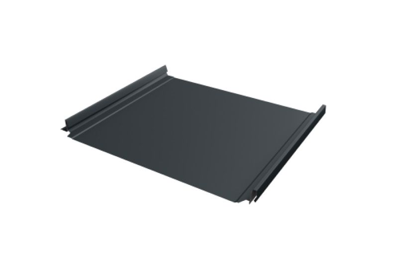 Кликфальц Pro Line Grand Line 0,5 PurLite Matt с пленкой на замках RAL 7016 антрацитово-серый