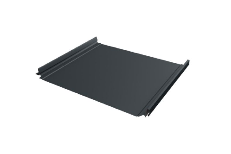 Кликфальц Pro Line Grand Line 0,5 Rooftop Бархат с пленкой на замках RAL 7016 антрацитово-серый