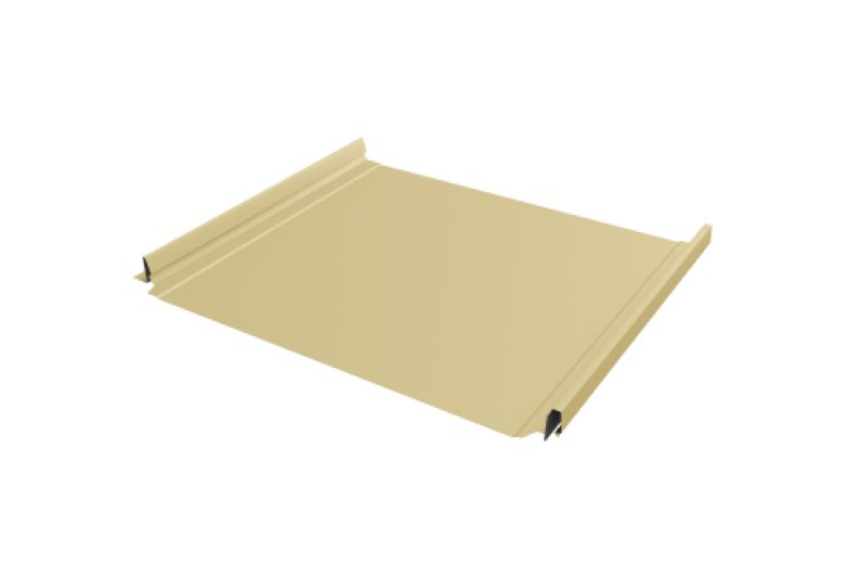 Кликфальц Pro Line Grand Line 0,5 Satin с пленкой на замках RAL 1015 светлая слоновая кость