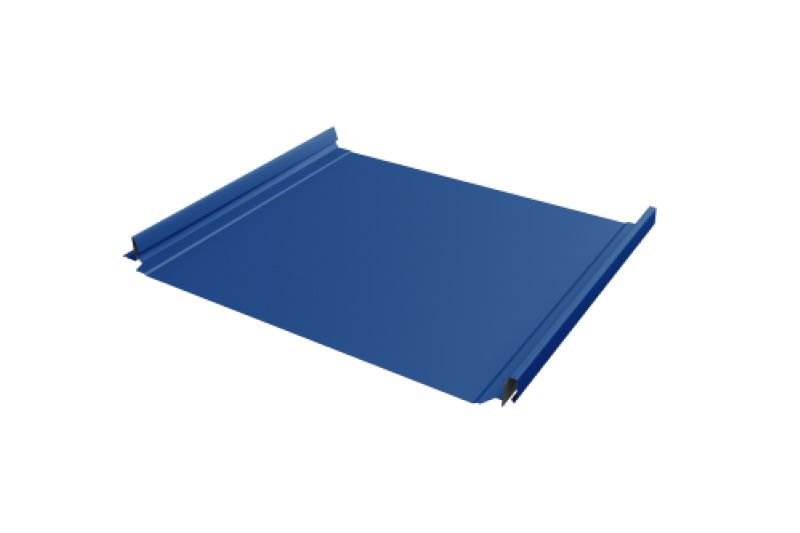 Кликфальц Pro Line Grand Line 0,5 Satin с пленкой на замках RAL 5005 сигнальный синий