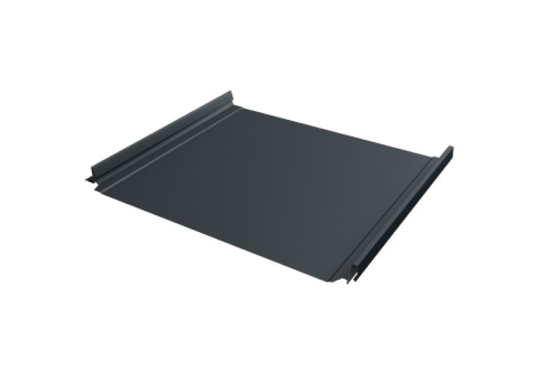 Кликфальц Pro Line Grand Line 0,5 Satin с пленкой на замках RAL 7016 антрацитово-серый