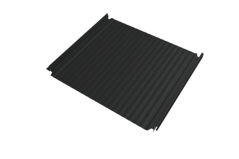 Кликфальц Double Pro  Grand Line 0,45 Drap с пленкой на замках RAL 7016 антрацитово-серый