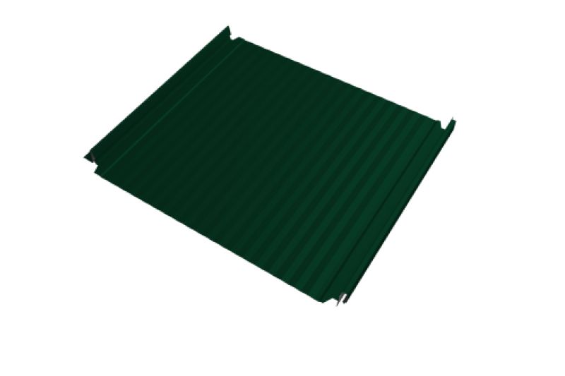 Кликфальц Double Pro Grand Line 0,45 Drap TX с пленкой на замках RAL 6005 зеленый мох