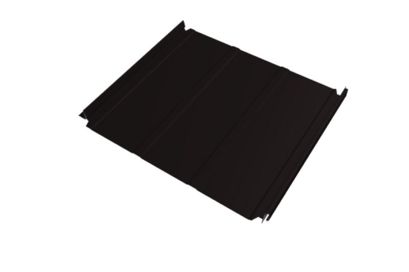 Кликфальц Double Pro  Line Grand Line 0,45 Drap TR с пленкой на замках RAL 9005 черный