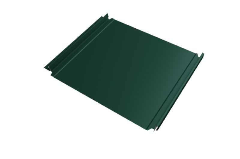 Кликфальц Double Pro  Line Grand Line 0,5 Satin Matt TX с пленкой на замках RAL 6005 зеленый мох