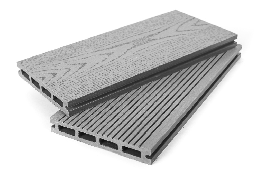 Террасная доска Grand Line 160 мм серый,3 м.