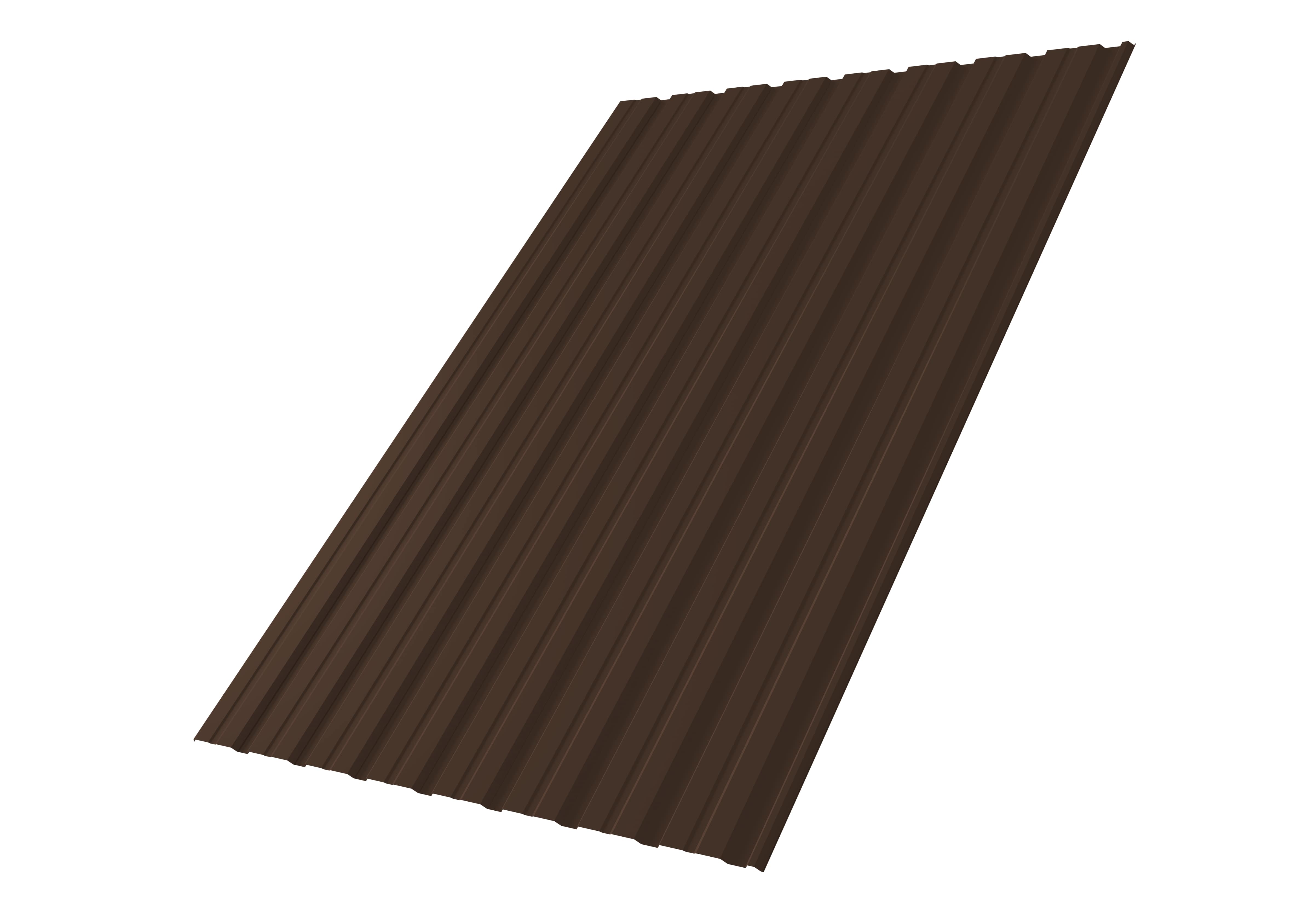 Профнастил С10R 0,5 Atlas X RAL 8017 шоколад