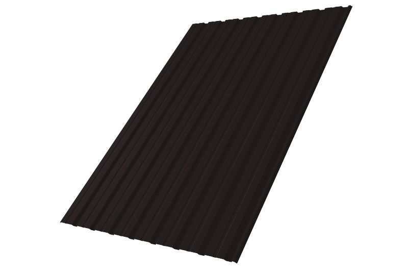 Профнастил С10R 0,5 Satin RAL 9005 черный