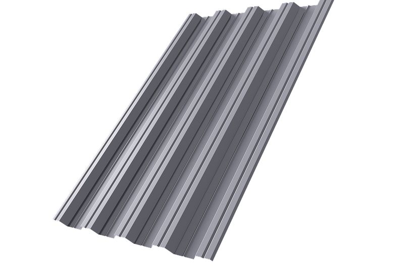 Профнастил НС44R 0,5 Satin RAL 7004 сигнальный серый