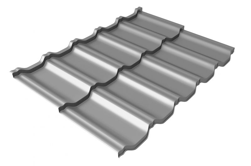 Профиль волновой  Kvinta Uno 0,45 PE RAL 9003 сигнальный белый