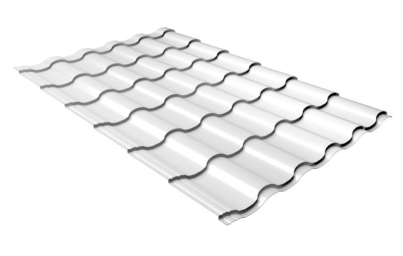 Профиль волновой Kredo 0,5 PE RAL 9003 сигнальный белый