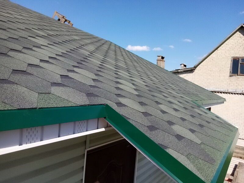 Гибкая черепица Shinglas (Шинглас) Оптима Соната Зеленый