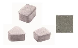 Плитка тротуарная ВЫБОР комплект из 3 видов плит Классико Б.2.КО.6 гладкий цвет серый