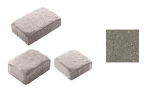 Плитка тротуарная ВЫБОР комплект из 3 видов плит Урико Б.1.УР.6 гладкий цвет серый