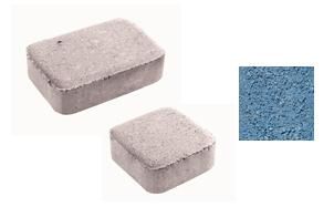 Плитка тротуарная ВЫБОР комплект из 2 видов плит Классико А.1.КО.4 гранит цвет синий