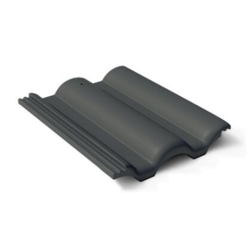 Цементно-песчаная черепица BRAAS Таунус черный