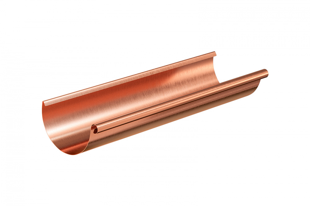 Водосточная система Aquasystem МЕДЬ ЖЕЛОБ 3М 125/90 BC