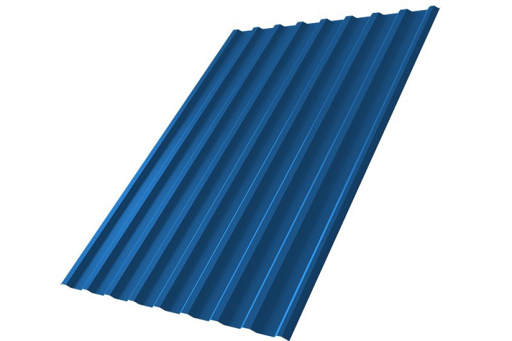 Профнастил С20R 0,4 PE RAL 5005 сигнальный синий
