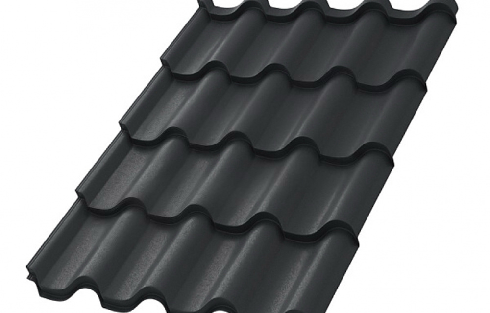 Металлочерепица МП Монтерроса-SL (MattMP-20-7024-0.5)