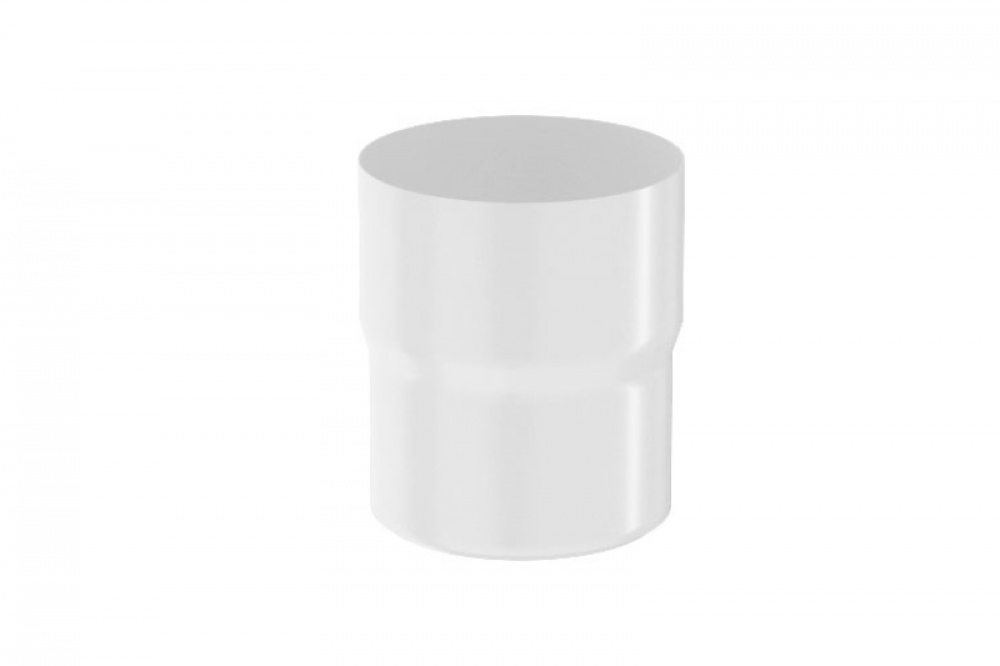 Водосточная система Aquasystem PU Соединитель трубы RAL9003