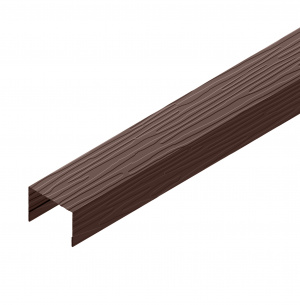 Вертикальный П-образный профиль SV9,2 Сталь  Printech 0,45мм