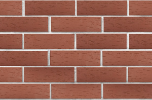 Кирпич клинкерный ЛСР Эдинбург темно-красный береста 250*85*65 мм