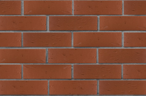 Кирпич облицовочный ЛСР темно-красный рустик, утолщенные стенки, М175, 250*120*65 мм