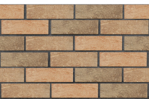 Кирпич лицевой красный флэш с пепельной посыпкой ультра 1NF рустик