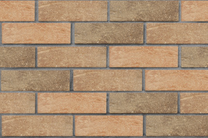 Кирпич лицевой красный флэш с пепельной посыпкой ультра 1NF рустик