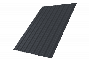 Профнастил С10R 0,5 Atlas X RAL 7024 мокрый асфальт