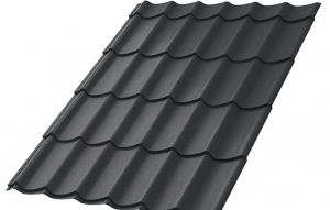 Металлочерепица МП Ламонтерра-X (MattMP-20-7024-0.5)