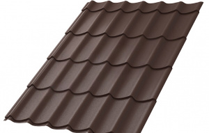 Металлочерепица МП Ламонтерра-X (MattMP-20-8017-0.5)