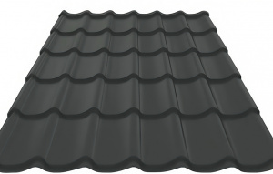 Металлочерепица МП Ламонтерра-XL NormanMP (ПЭ-01-7016-0.5)
