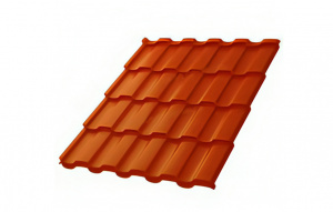 Металлочерепица МП Монтекристо-SL NormanMP (ПЭ-01-3005-0.5)