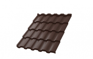 Металлочерепица МП Монтекристо-SL NormanMP (ПЭ-01-8017-0.5)