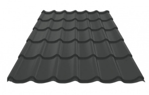 Металлочерепица МП Трамонтана-X NormanMP (ПЭ-01-7016-0.5)