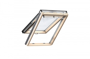 Мансардное окно Велюкс ПРЕМИУМ ПАНОРАМА дерево GPL MK04 3068, 78х98