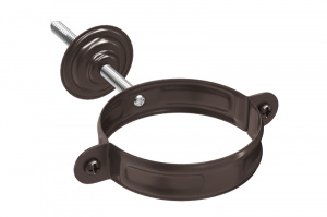 Водосточная система Aquasystem  PE Хомут с комплектом крепления, 90/125 RR32
